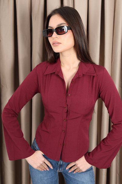 YEK&BİR Women's Waist-Seat Belt with Spanish Cuff Buttons