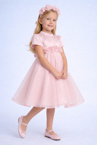 Pamina Princess Girl Rochie de seară Pudra pentru fete Pamina, tul piese – Mo...