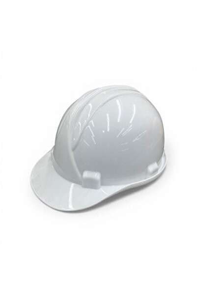 Sedef Standard Helmet with Adjustable Neck Strap White Essafe Ge1537B