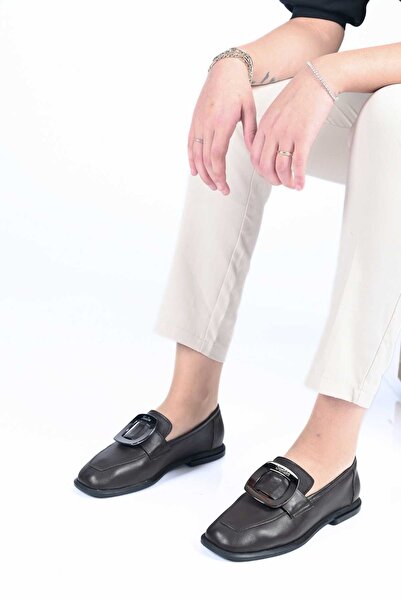 Bestello Χωρίς κορδόνια Με αγκράφα TPU Σόλα Γνήσιο Δέρμα μοκασίνια 332-25050 ...