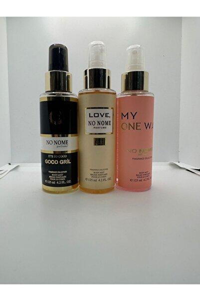 NO NOME 002 Good Girl 072 Chlo Love 130 My Way Body Mist Kadın Vücut Spreyi 1...