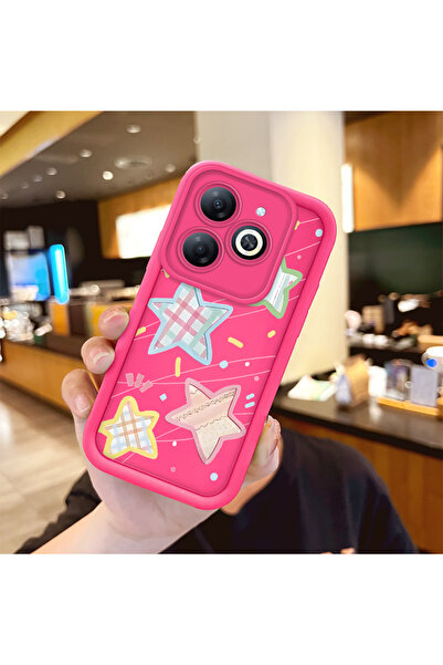 Hontinga حافظة هاتف إنفينيكس سمارت 8 برو متوافقة مع السيليكون المقاوم للصدمات...