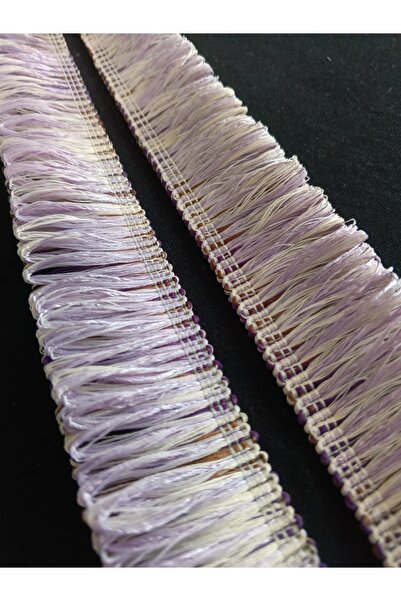 ULUPAMİR غطاء طاولة بلون كريمي فاتح مع شراشيب على الحواف - حافة سجادة الصلاة