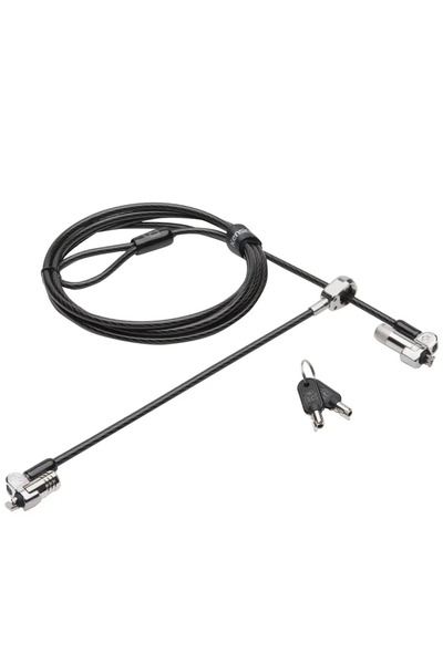 KENSINGTON Καλώδιο ασφαλείας Kensington NanoSaver με κλειδαριά, διπλού άκρου