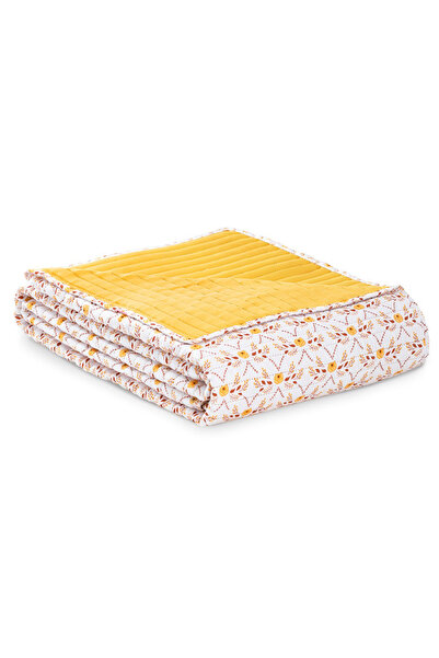 Amelia Home Quilted and printed bedspread, decorative pattern, Folky, 70 g/sq...