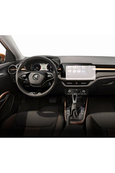 Duragon Folie Protectie Navigatie Skoda Fabia 2021+, Duragon, silicon
