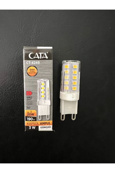 Heka 3 WATT G9 DUYLU 3200 KELVİN GÜNIŞIĞI 190 LÜMEN KAPSÜL LED AMPUL