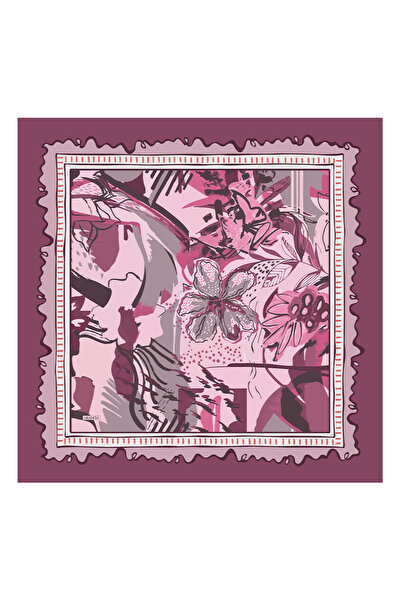 Arancia Šal Plum 90X90 Pure Touch