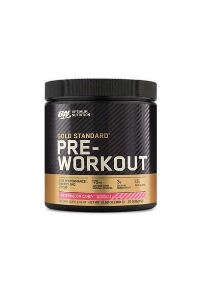 Optimum Nutrition جولد ستاندرد، مكمل طاقة قبل التمرين، بنكهة حلوى البطيخ، 300...