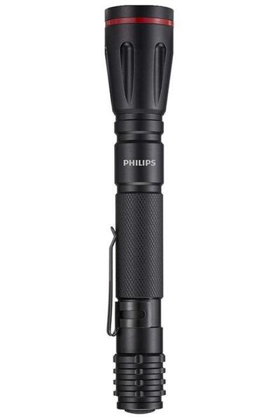 Philips Φακός LED SFL1001P, 65 μ. (Μαύρος)
