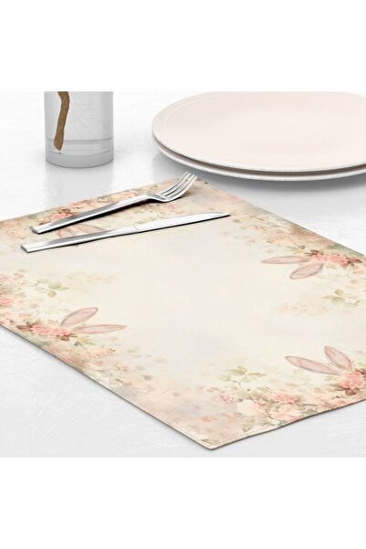 Lenjerii Deosebite Σουπλά 35x45εκ., σετ 4 τεμαχίων Βαμβάκι , φλοράλ παστέλ El...