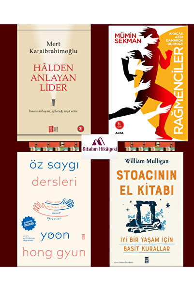 Alfa Yayınları Öz Saygı Dersleri, Hâlden Anlayan Lider, Rağmenciler, Stoacını...