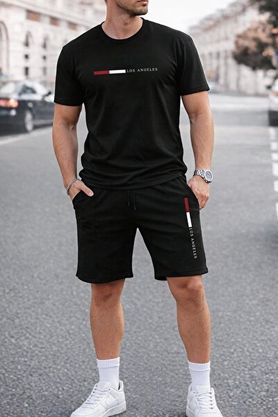 PERISENSE Men's White Black Oversized Freedom Printed Crew Neck Short Sleeve ...