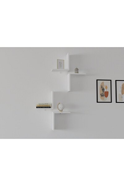 UnicUtil Rafturi perete, Elegant Build, UnicUtil, 28 x 31 x 19 cm, Alb