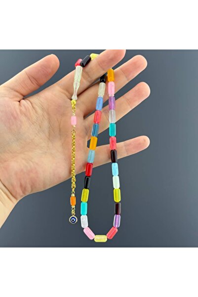 SUAT YEŞİLYURT Boniban Model Nazar Boncuklu 925 Ayar Altın Kaplama Gümüş Alma...