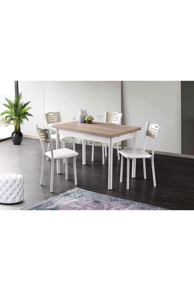 UnicUtil Masă extensibilă, Polo 1302, UnicUtil, Stejar-Alb, 974NMB1530