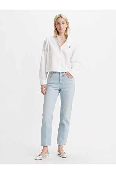 Levi's 501 ®   Cropped Women's Light Blue Jean Denim Pants 36200-0333