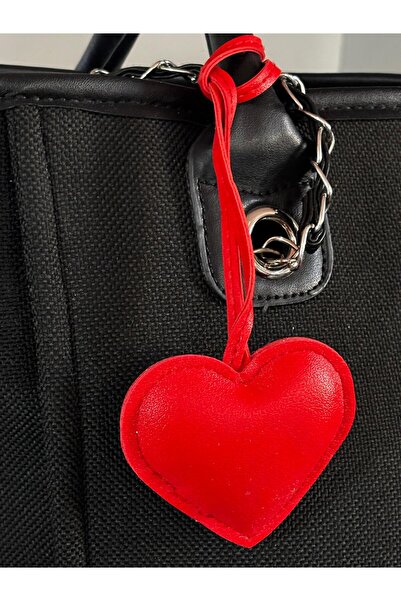 bijoux uniques geantă farmec cu inimă roșie