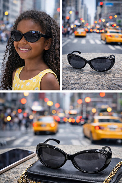 Optic Master Children's Sunglasses Oval Model 5236 Powder Pink