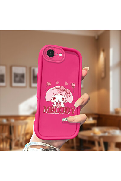 CHICASELUX حافظة هاتف من السيليكون الناعم باللون الأحمر الوردي متوافقة مع نمط...