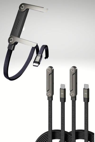 PSGT 240W Ultra Hızlı Type-C Şarj Data Kablosu Katlanabilir Standlı Ergonomik...