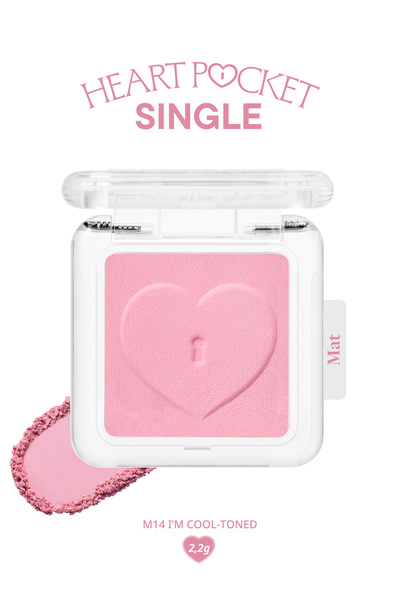 PERIPERA Kişiselleştirilebilir Mat Tekli Far Heart Pocket Single (M14 Im Cool...