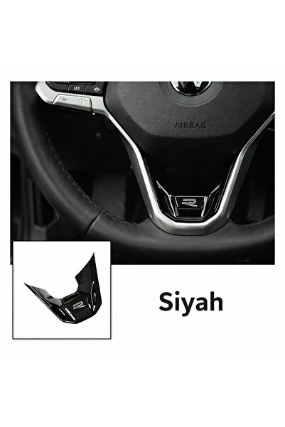 YıldızTuning شعار R على عجلة القيادة لسيارة فولكس فاجن ترانسبورتر باللون الأس...