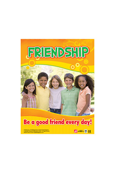 123Publishing House الصداقة - لوحة جدارية باللغة الإنجليزية