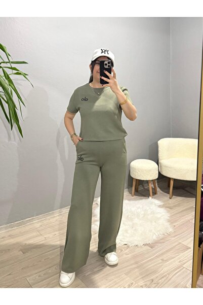 iznikten Alo Tracksuit Set Modal Fabric - Green