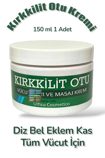 ULFİSU COSMETİCO Kırkkilit Otu Oil Massage Cream 150 ml 1 Piece - Kırkkilit Otu Oil Massage Cream