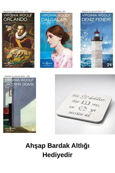 TÜRKİYE İŞ BANKASI KÜLTÜR YAYINLARI Orlando-Dalgalar-Deniz Feneri-Jacob'un Od...