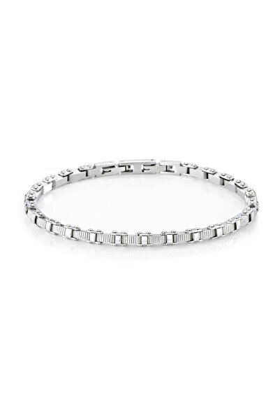 MORELLATO Bratara STILE, inox argintiu, lungime 21 cm, ajustabila, SAGH11