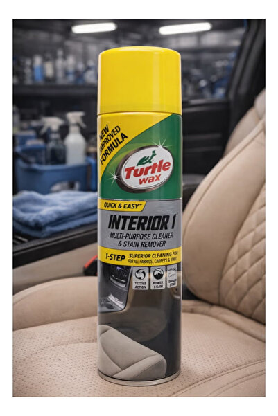 Turtle Wax "إنتيريور 1" منظف متعدد الأغراض ومزيل للبقع – تنظيففي خطوة واحدة –...