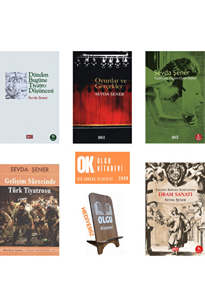 Dost Kitabevi Yayınları Sevda Şener 5 kitap / Gelişim Sürecinde Türk Tiyatros...