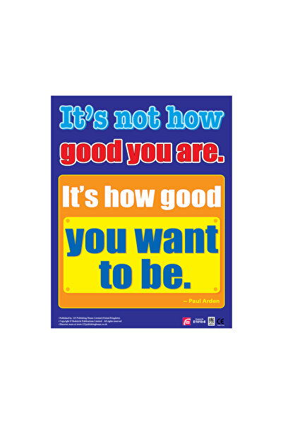 123Publishing House Being Good - Wall Chart in English