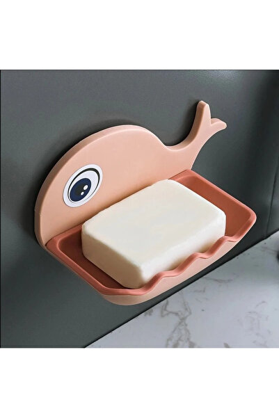 zola Soap dish, in mini whalebone, pink