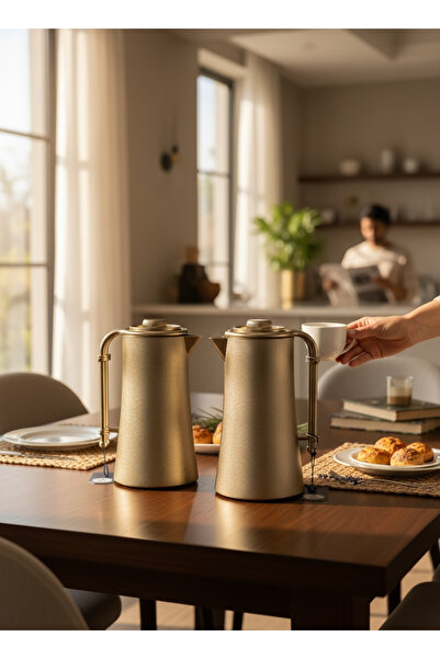 saif High Platinum Thermos Set from Al Saif Company