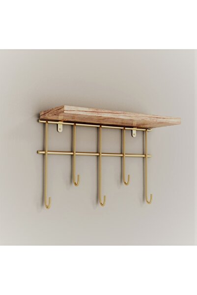 UnicUtil Raft perete, Modern Craft, UnicUtil, 27 x 20 x 10 cm, Auriu Maro