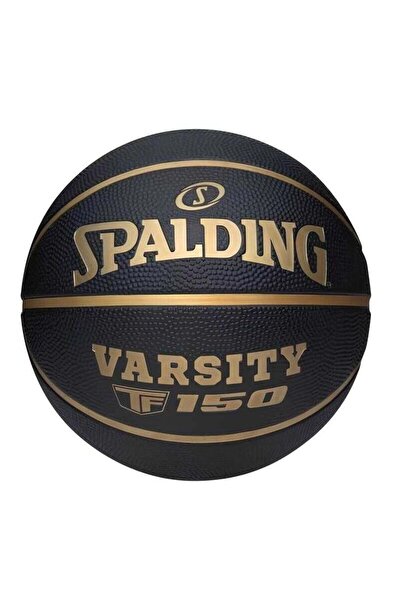 SPALDING Basketbol Topu Varsity Black Gold TF-150 Size:7 (85253Z)