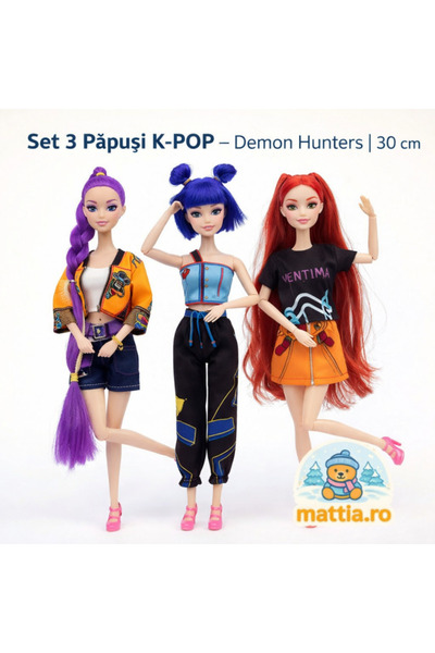 OEM Set K-POP Dolls – Demon Hunters