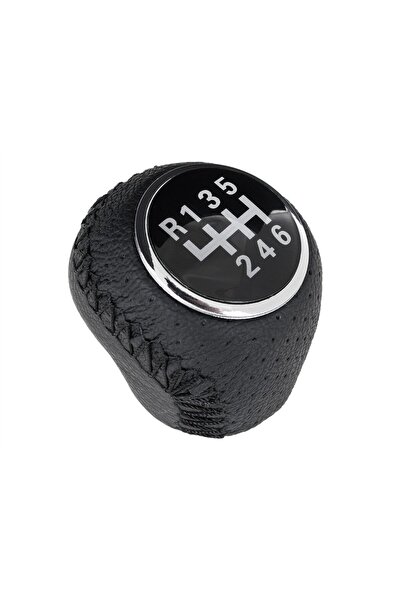 Other Peugeot Boxer I II 94-14 gear shift knob BLACK + CHROME 6 SPEED