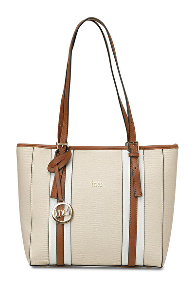 İnci TRISS 6FX Bej Kadın Omuz Çantası