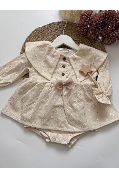 bebeğim butik Baby Girl Romper with Skirt