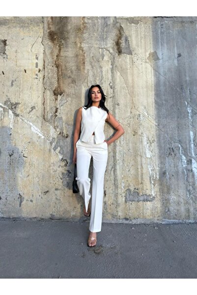 inci bayan giyim Luna Asymmetric 2-Piece Set