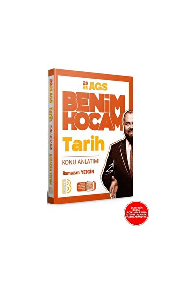 Benim Hocam Yayınları 2025 Ags Tarih Konu Anlatımı - Ramazan Yetgin