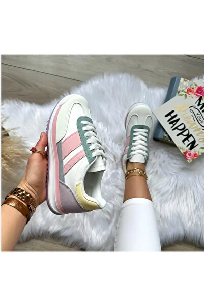 Casual Women's sneakers made of -leather, casual, BL562