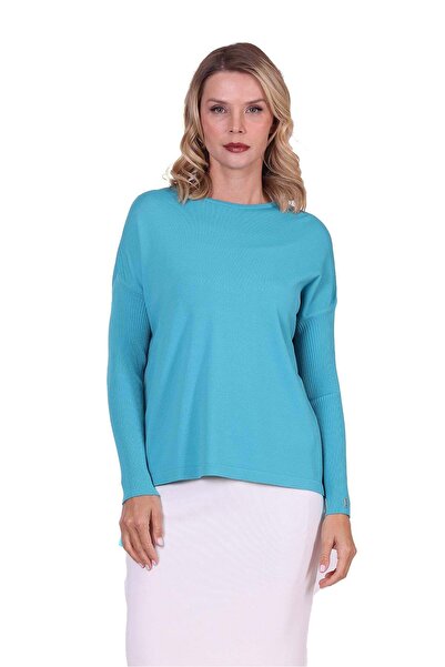 Invee Πλεκτό τούνικ με στενό μανίκι ΤΥΡΚΟΥΑΖ