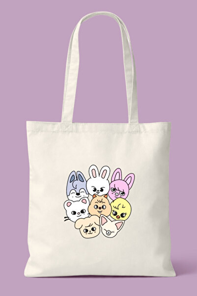 Hayali Şeyler Stray Kids Printed Cloth Bag