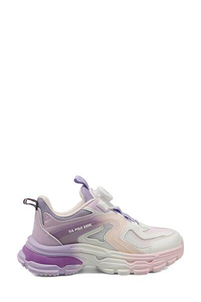 U.S. Polo Assn. TULLY JR 6FX Lila Kız Çocuk Spor Ayakkabı