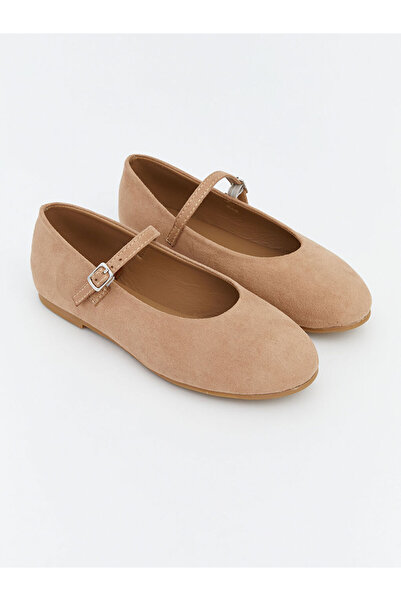 LC Waikiki Bež S Izgled antilopa balerina balet za devojčice iz GÜLİS prodavnice